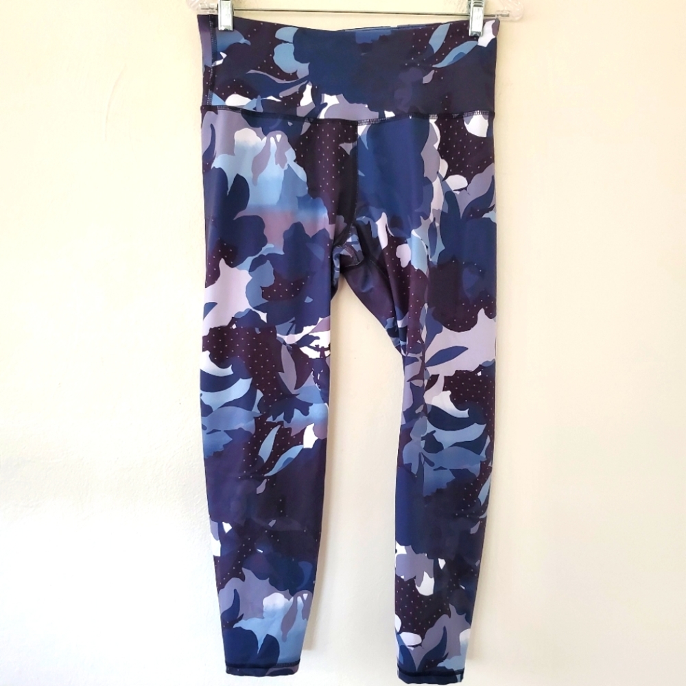 Old Navy Blue Camouflage Leggings